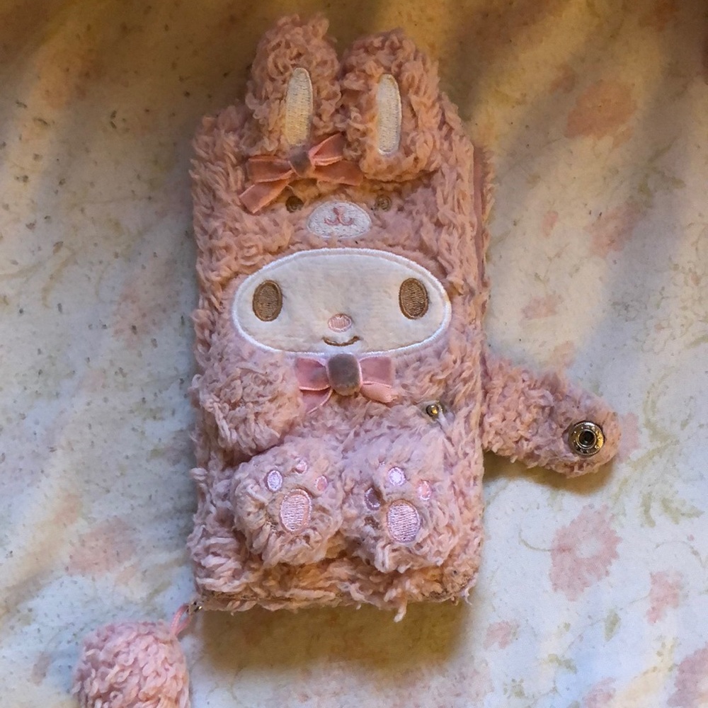 My melody Sherpa iPhone 8 phone case wallet